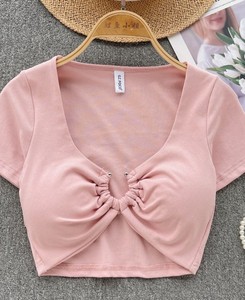 Blusas casuales de manga larga para mujer, camisas huecas, tops sexys, midi, estilo coreano vintage, cintura natural, encaje - Product Image 5