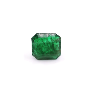 Natural Zambian Emerald 3.38cts Square Natural Loose Faceted Emerald Gemstone For Jewelry Making Ready To Use - Product Image 1