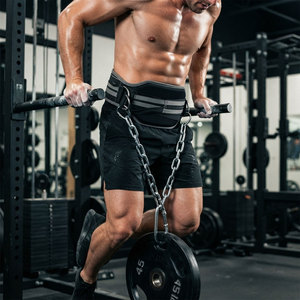 Fitness Safety Gear Unisex Neoprene Gym <b>Belt</b> With Custom Private Label Dedicated Fitness Space Versatile Vintage Wear Dip <b>Belt</b> - Product Image 5