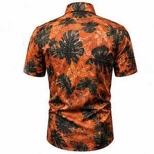 Chemise pour homme de qualité supérieure à imprimé numérique avec motif haute définition, matière respirante et coupe confortable pour un style au quotidien - Product Image 2
