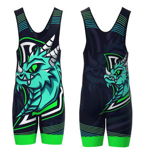 Singlet de Compresión Personalizado Unisex para Lucha Libre, Shorts de MMA Sublimados, Venta al Por Mayor - Product Image 3