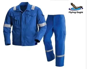 Ropa de Trabajo Industrial, Overol de Algodón Resistente con Múltiples Bolsillos, Ropa de Protección de Seguridad - Product Image 2