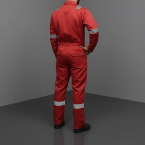 Overol de Seguridad Reflectante Industrial, Ropa Protectora Duradera para Empleados de Fábrica y Almacén - Product Image 2