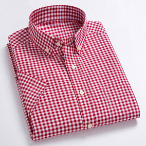 Chemise habillée pour homme 100 % coton respirant et infroissable, idéale pour le bureau et les réunions d'affaires, unie ou imprimée - Product Image 5