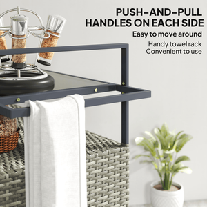 Patio Furniture <b>Bar</b> <b>Table</b> - Product Image 2