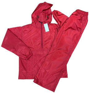 Ensemble de survêtement unisexe décontracté en nylon 100% à séchage rapide, avec sweat à capuche zippé et pantalon de jogging, idéal pour le sport et le streetwear - Product Image 6