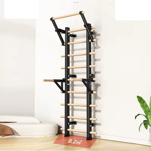 Dinuo – Équipement intelligent <span class=keywords><strong>motorisé</strong></span> mural multifonctionnel <span class=keywords><strong>pour</strong></span> la maison, gain de place, avec fonction d'escalade, de tractions, de press à jambes et d'étirement - Product Image 2