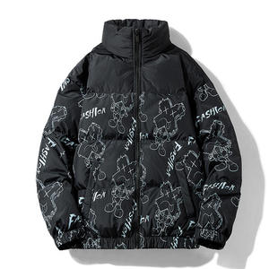 Blouson matelassé pour homme, élégant, hiver, service OEM, nouvelle arrivée, blouson matelassé à bulles, capuche réglable, manteau d'hiver d'extérieur - Product Image 6