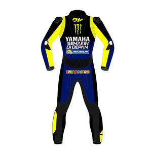 Traje de Motociclismo de Cuero Monster al Por Mayor, Mejor Precio, Traje de Carreras Moto GP de Manga Larga para Hombre, Transpirable, de Poliéster, para Todas las Temporadas - Product Image 3