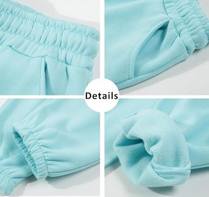 Conjunto Deportivo de Invierno para Niños, Sudadera con Capucha y Pantalones Jogger, Ropa Deportiva Unisex para Niños Pequeños, Forro Polar Cálido, Pana 100% Algodón, Personalizado - Product Image 5