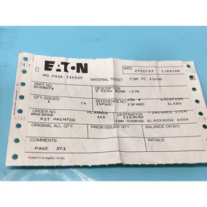 2 Eaton 3500074 O-Ring Buna -374, Fuente de Iones - Equipo y Piezas de Semiconductores de Confianza con Legado Global - Product Image 3