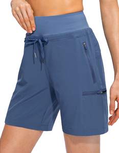 Shorts de sport pour femmes, adaptés aux activités de plein air, au jeu et à la course, unis, anti-UV, nouvelle collection, vêtements de sport actifs, shorts de randonnée pour femmes - Product Image 6