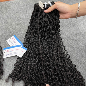 Extensiones de Cabello Humano 100% Premium Pixie Curly de Master Craft, Estilo Vapor, Textura Luminosa, Sin Enredos, Sin Caída - Product Image 3