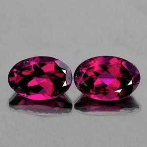 Tourmaline rose foncé naturelle, taille ovale, provenance Mozambique, pierre précieuse brute, facettée, non traitée, pour bijoux, vente en gros - Product Image 2