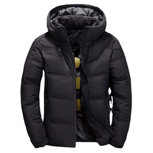 Wholesale Mens Puffer Jacket With Hooded Winter Warm <b>Bubble</b> <b>Coat</b> Side Pocket Zipper Windproof Quick Dry OEM Service Custom Made - Product Image 1