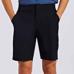 Popular Summer New 100% Cotton <b>Canvas</b> Breathable Casual Shorts Men's Mid <b>Plain</b> Dyed Straight Slim Fit <b>Large</b> Size Solid Color - Product Image 6
