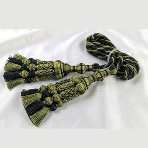 Material de hilo suave con borlas, estilo elegante, ligero, acabado duradero, ideal para cortinas, manualidades y accesorios de moda. - Product Image 3