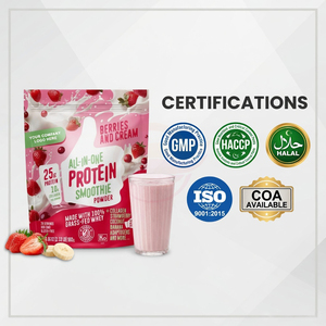 whey <b>protein</b> smoothie powder berries flavor <b>protein</b> supplement manufacturer - Product Image 4