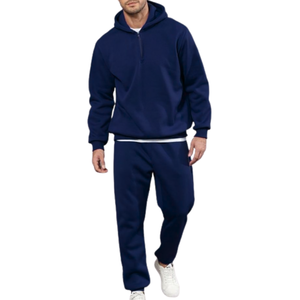 Ensemble 2 pièces unisexe pour homme, imprimé, sportif, décontracté, respirant, séchage rapide, écologique, pour l'entraînement, en polyester et coton - Product Image 2