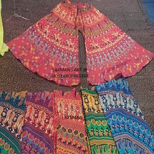 Pantalones de Pijama Tipo Harem para Mujer, 100% Algodón, Sólidos, Transpirables, Casuales de Verano, de la India - Product Image 4