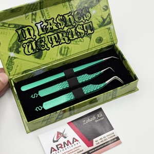 แหนบต่อขนตาแบบมืออาชีพ พร้อมกล่องการ์ดแบบกำหนดเอง แหนบปลายแหลมที่ยั่งยืนทนทาน พร้อมฉลากส่วนตัว - Product Image 4