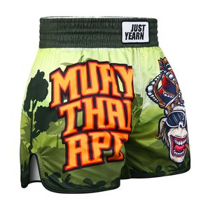 Muay Thai <b>shorts</b> custom design satin fabric breathable lightweight training <b>shorts</b> elastic waistband gym fitness wear <b>men</b> women - Product Image 6