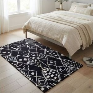 Geometric Pattern Area <b>Rug</b> Rectangle Bohemian Style Tufted Medium Pile Non-Slip Rubber Backing Living Room Decor For Bulk Supply - Product Image 4