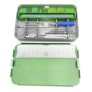 Système de plaques chirurgicales en titane à verrouillage pour animaux de compagnie, instruments vétérinaires, kit orthopédique par Dentavex - Product Image 6