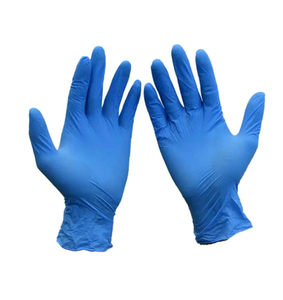 Gants en nitrile jetables bleu foncé sans poudre S / M / L / XL Marque Heartmed Bonne qualité Prix abordable - Product Image 2