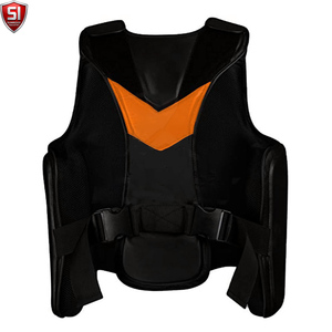 Protector de Pecho para Entrenamiento de Boxeo, Chaleco Protector Ajustable, Forrado en Cuero, Ecológico y Transpirable para Taekwondo, Karate y Ejercicios - Product Image 2