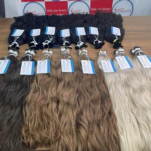 Cheveux naturels ondulés en vrac, approuvés par les salons, 100% vierges vietnamiens, haute qualité, prix d'usine, sans nœuds - Product Image 2