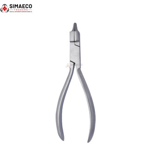 Pinzas de punta plana combinadas de 15 cm para doblar placas en cirugía ortopédica de columna vertebral, instrumento quirúrgico de SIMAECO MEDICAL CE ISO 13485 - Product Image 1