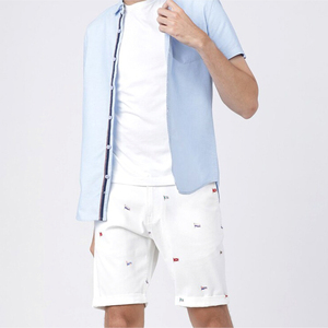 Pantalones Cortos Bermuda Unisex de Verano, Casuales, con Estampado Gráfico, 100% Algodón, de Secado Rápido, Transpirables, de Cintura Media, con Bolsillos, Personalizados, Estilo Urbano para Hombre - Product Image 2