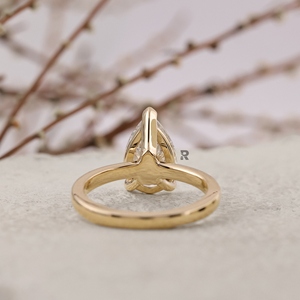 Anillo de Compromiso de Diamante Solitario Cultivado en Laboratorio con Certificación IGI de Lujo, 1-5ct, 10K-18K, PT950, VS1, Color E, Joyería para Mujer - Product Image 4