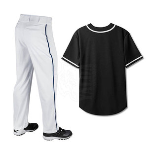 Uniforme de baseball de qualité supérieure, très vendu, matériau durable, respirant, personnalisable, unisexe, adulte, sports de plein air, pour la vente en ligne - Product Image 2