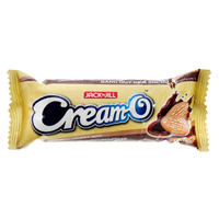 Vente en gros de biscuits sandwichs sucrés Creme-O 85g x 24 sachets de gaufrettes au sucre dur Saveurs de crème de lait chocolat Roulé Biscuits au four