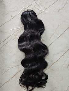 Indian Virgin Remy <b>Feather</b> Hair Extensions Single/Double Drawn 100% High Quality Natural Colors Long Length All Colors Suitable - Product Image 5