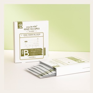 Mascarilla facial coreana Daycell Dr. Vita Mask Pack B 25g, 10 unidades - Product Image 3