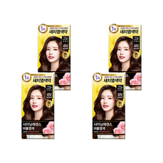 Tinte para el Cabello Mise-en-scene Shining Essence 4N Marrón Oscuro, 4 Sobres, Producto con Descuento - Product Image 1