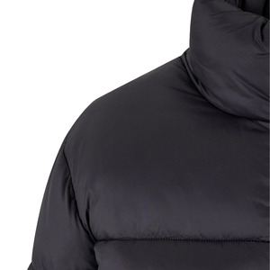 Chaqueta Acolchada Negra de Alta Calidad para Mujer, Estilo Nuevo, Personalizada de Fábrica, Invierno, Exterior, Impermeable, Cierre de Cremallera - Product Image 4