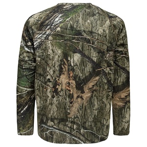 Chemise de chasse camouflage à manches longues pour homme, respirante, en polyester, style automne, imprimé - Product Image 6