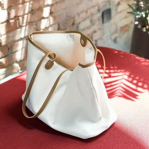 Promotional Custom Logo Adjustable Water Resistant Durable Polyester Eco Friendly Outdoor Use Fashion Printed Grocery <b>Tote</b> <b>Bag</b> - Product Image 6