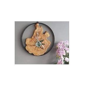 Horloge murale tendance en résine époxy et bois, idéale pour les cadeaux et la décoration intérieure, finition brillante, horloge personnalisée de luxe pour restaurants et hôtels - Product Image 5