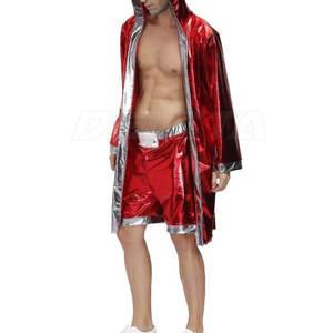 2026 Custom Men's Women's Boxing Robe with High Quality Polyester Fabric Breathable Boxing Training Wear - Product Image 2