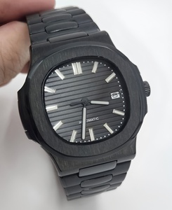 PP S-Logo SEIKO NH35 กลไกอัตโนมัติ นาฬิกาดำน้ำแบบอนาล็อก สแตนเลสสตีล 20 มม. กระจกแซฟไฟร์ นาฬิกาข้อมือกันน้ำ - Product Image 1