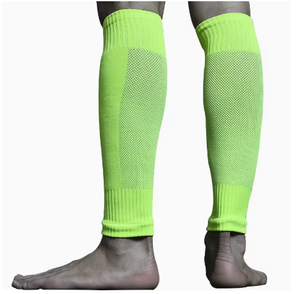 Manchons de compression antidérapants bleus en mélange de spandex respirant, à enfiler, unisexe, pour le soutien des jambes en cas d'enflure, toutes saisons - Product Image 6