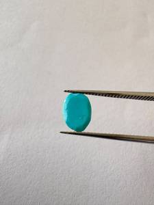 GNSJ Pierre Turquoise Naturelle Taille Rose Non Façonnée Pierre Précieuse Facettée Bleue pour Fabrication de Bijoux 8-9 mm 16 Pièces Non Chauffée Certifiée par un tiers - Product Image 3