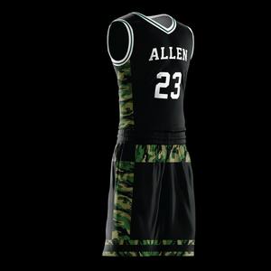 Conjuntos de Camisetas y Pantalones Cortos de Baloncesto Sublimados Personalizados al por Mayor, de Secado Rápido, Transpirables, Unisex, Reversibles, Tallas Grandes, Personalizados para Verano - Product Image 2
