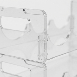 Countertop Acrylic Wine <b>Display</b> Stand Premium Clear Bottle Rack for Retail Bar Restaurant Hotel <b>Display</b> - Product Image 1
