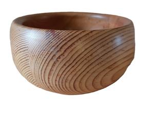 Cuenco de madera con borde Cuenco de frutas hecho a mano Cuenco rústico Decorativo para centro de mesa - Product Image 1